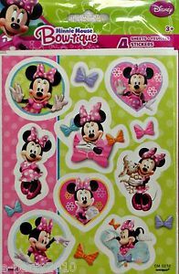 44 Disney Minnie Mouse Clubhouse Stickers Birthday Party Supplies Favors