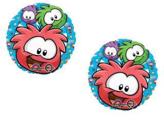 Club Penguin Puffles 2 Mylar Balloons Birthday Party Supplies Foil Decorations