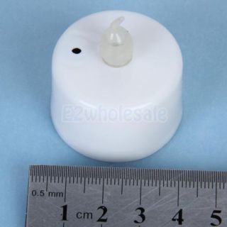 Flameless Battery Operated LED Light Wedding Candle New