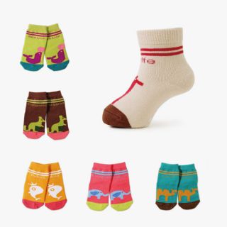 Anti Slip Combed Cotton Cute Animal Series Baby Socks Unisex Kids
