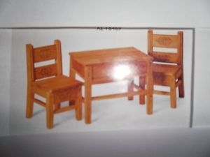 American Girl Josefina Table and Chairs
