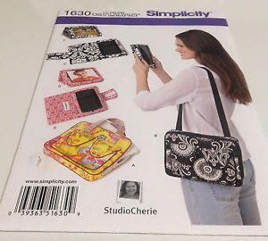 Simplicity 1630 Cover for E Book Readers Carry Case for Tablet Sewing Pattern