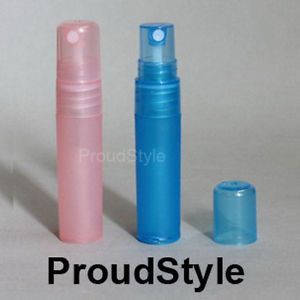 4 Empty Medical Plastic Refill Perfume Spray Bottle Fragrance Medicine Atomizer