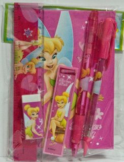 Disney Tinker Bell Pink Stationary Set Party Favors Party Supplies