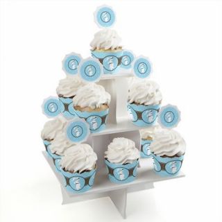 Mommy Silhouette It's A Boy Cupcake Supplies Baby Shower