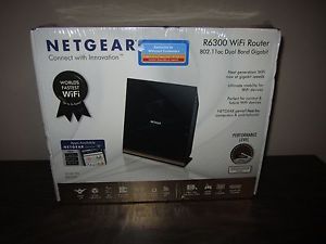 Brand New Netgear R6300 Dual Band Gigabit Wireless WiFi Router R6300 100NAS
