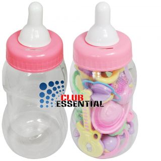 13pc Baby's Rattle Toys with Large Feeding Shape Bottle Money Bank Saving Pot