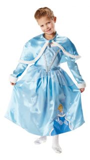 Disney Princess Winter Wonderland Costumes Kids Fancy Dress Girls Licensed