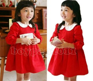 New Kids Girls Party Princess Reds Colour Cotton Ages 2 8years Tutu Dress
