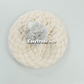 Children Cute Winter Warm Knit Crochet Beanie Hat Gift 3Colors Baby 2012 New