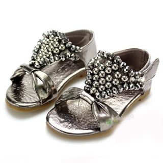 New PU Leather Toddler Baby Girls Sandals Rose Shoes Size：US 5 8 for 9 36 Months