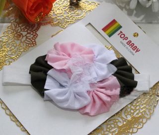 New Cute Stunning Unusual Cotton Girls Baby Girl Flower Hair Headband