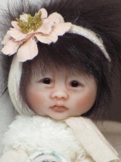 OOAK One of A Kind Miniature Elfin Girl Baby Doll Syra by Shell One Day