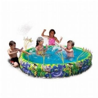 Banzai Spray N Splash Jungle Fun Pool Inflatable Swimming Water Swim Fun