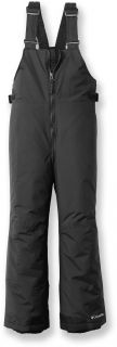Columbia Sportswear Kids Black Snow Ski Pants Bibs 7 8 Perfect