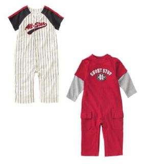 Baby Boys Size 12 18 Months New Gymboree Baseball One Piece Romper Outfit