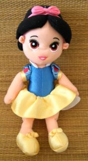 Disney Princess Snow White Soft Body Plush Fisher Price 12" Doll Lovey Toy
