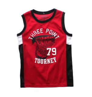 Greendog Kids Boys Sleeveless Basketball Jersey Shirt Top 7 7x