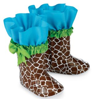 Mud Pie Baby Giraffe Rain Boots 190039 18 Wild Child Collection 12 18 Months