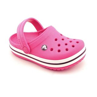 Crocs Crocband Kids Toddler Girls Size 6 Pink Fits 6 7 Synthetic Clogs Shoes