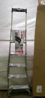 Hailo 8505 001 L60 Model 225 lb Capacity ANSI Certified Aluminum Ladder 6 Foot
