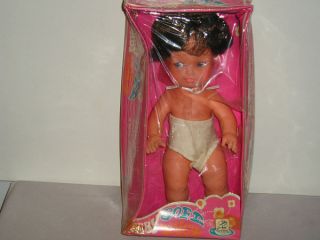 Vintage 70's Playmates Baby Soft Touch Doll Original Box