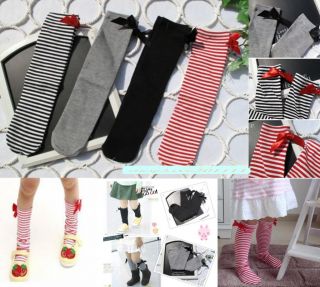 Lot of Girl Kids Long Socks Bow Sock Princess Knee Socks Legs Fast Shipping USA