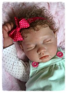 Reborn Baby Girl Doll Aimee Rose Kit by Emma Cousins Edition Now Lizzie