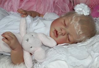 Beautiful Reborn Baby Girl Bonnie from Noah Kit by Reva Schick