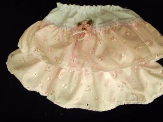 Dream 18 24 Months Baby Romany Pink Broderie Frilly Knickers Pants