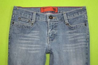 Mossimo Capris Sz 3 Juniors Womens Blue Jeans Denim Pants Stretch EP02
