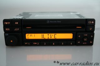 Original Mercedes Audio 10 CD R Alpine Becker MF2297 SPEZIAL Autoradio Radio