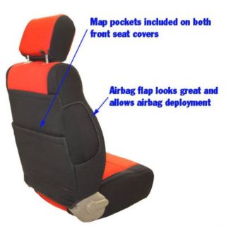 Jeep Liberty 2002 2003 2004 Coverking Neoprene Seat Covers Full Set with Logo