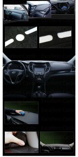 New Dash Board Carpet Cover Felt Mat Pad for Hyundai Santa FE 2012 2013