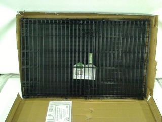 Midwest Icrate Double Door Folding Metal Dog Crate 48 x 30 x 33 inches $129 99