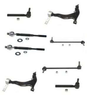 2005 2007 Nissan Murano Lower Control Arm Sway Bars Tie Rods Kit
