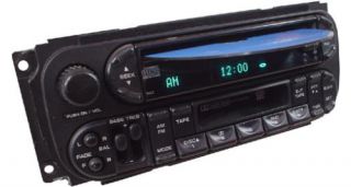 2002 2007 Dodge Caravan Vehicle Model Factory Car Stereo Tape CD Player Deck