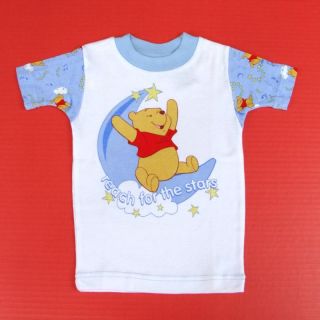 Toddler Boy Girl Winnie The Pooh Bear 2pc Pajamas Set PJs 4T 4 T Disney Summer