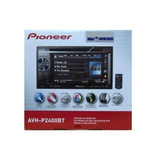 Pioneer AVH P2400BT 5 8" inch Bluetooth Car DVD CD  Player in Dash Receiver