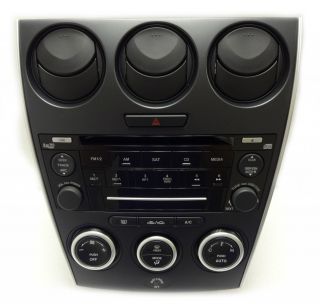 06 07 08 Mazda 6 Radio 6 Disc Changer CD Player Auto Climate Temp Control