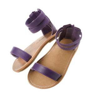 Crazy 8 Gymboree Purple Strappy Sandals 6 Shoes Toddler Little Girls