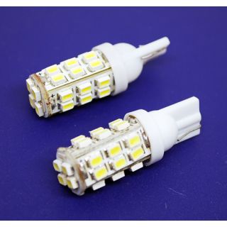 10 Pcs T10 28 SMD LED 194 168 W5W White Car Side Tail Light Bulb Lamp