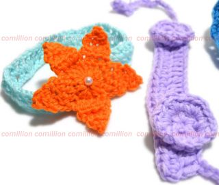 3 Pcs Set Handmade Baby Infant Newborn Mermaid Knit Crochet Clothes Photo Prop