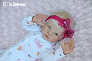 Bitsy Bundles Reborn Krista Linda Murray Lifelike Real Baby Girl Doll
