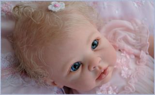 Lovely Reborn Baby Girl Doll Krista by Linda Murray
