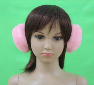Cute Soft Pink Fluffy Headband Earwarmers Warm Ear