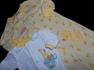 80 Spring Summer Baby Girl Clothes Lot Newborn Infant Outfit Sleeper One 0 3 6