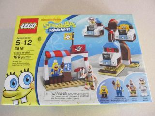 LEGO Spongebob Glove World Ferris wheel Ice Cream Shop on PopScreen