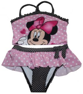Disney Minnie Mouse Tankini Swimsuit Bathing Suit Infant Size 12 Months