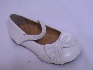 Girls Ballet Flats w Raised Bow FIT3 Toddler Flower Girl Pageant Dress Shoes
